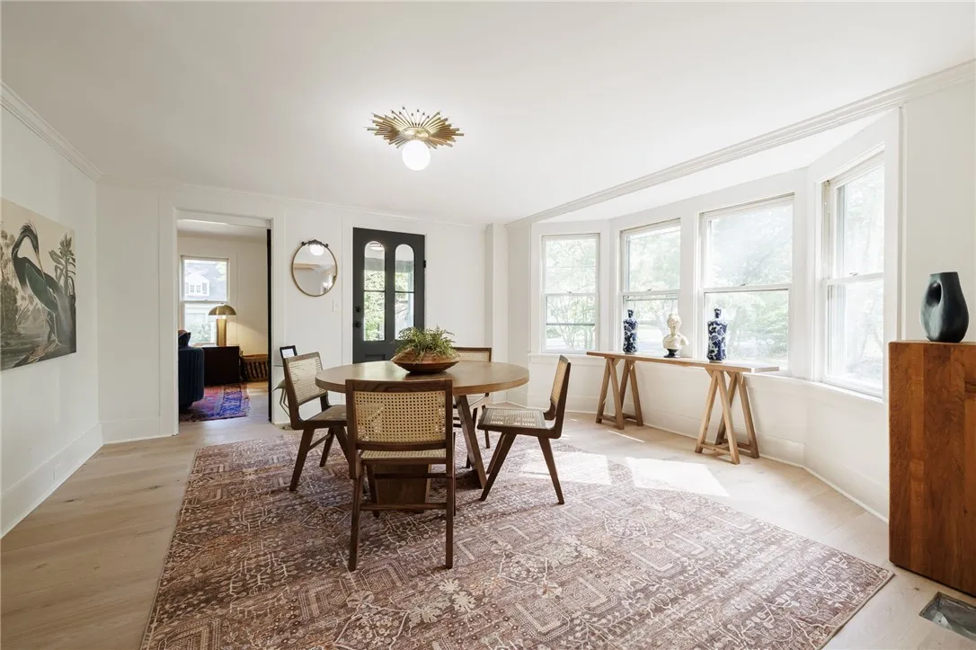 Dining/Family room to living room and front entry