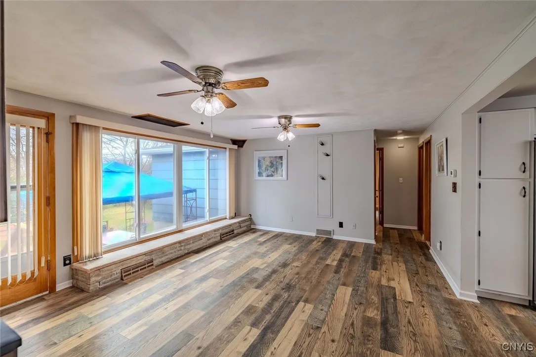 Dining Room with view of Deck
