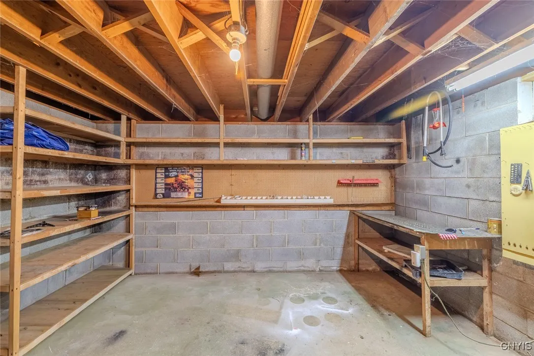 Workshop in Basement