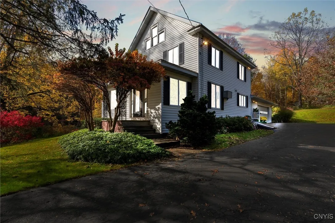 WARM INVITING NIGHTTIME VIEW