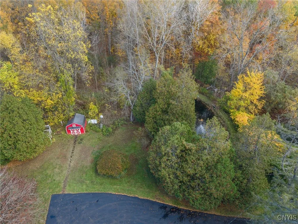 ARIEL VIEW OF SIDE YARD