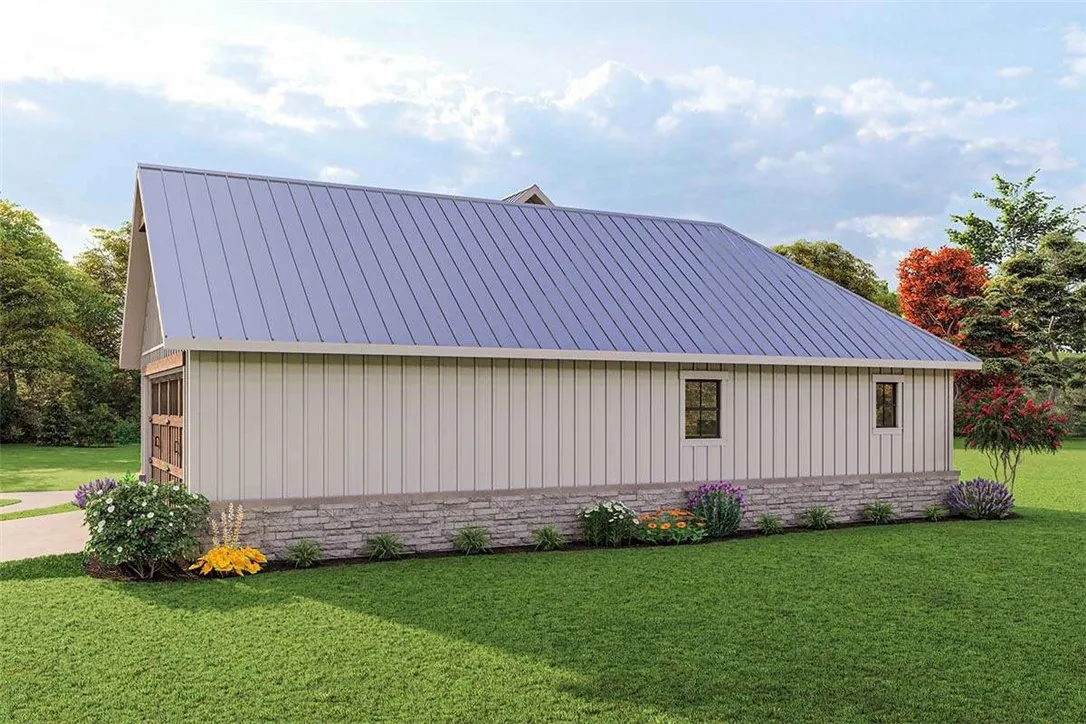 Garage Side Of The Home