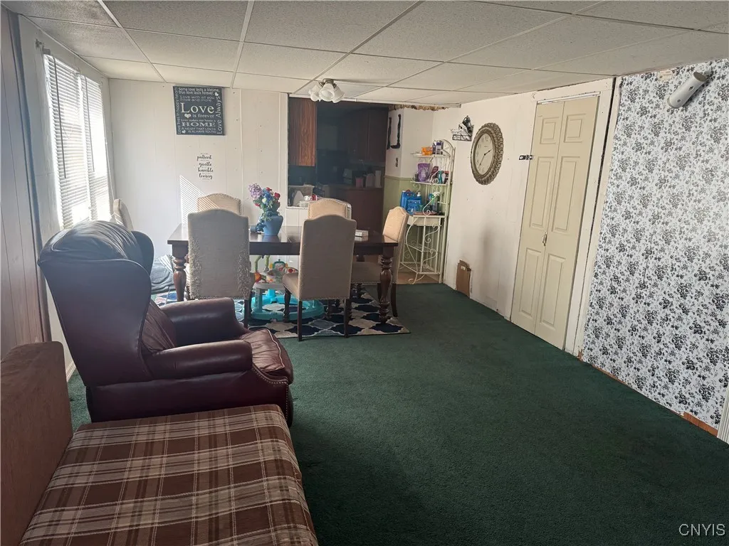 upper floor living/dining room