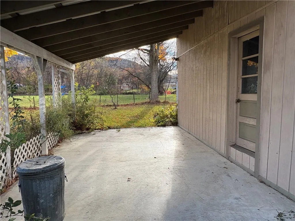 Shed could be storage or a work shop