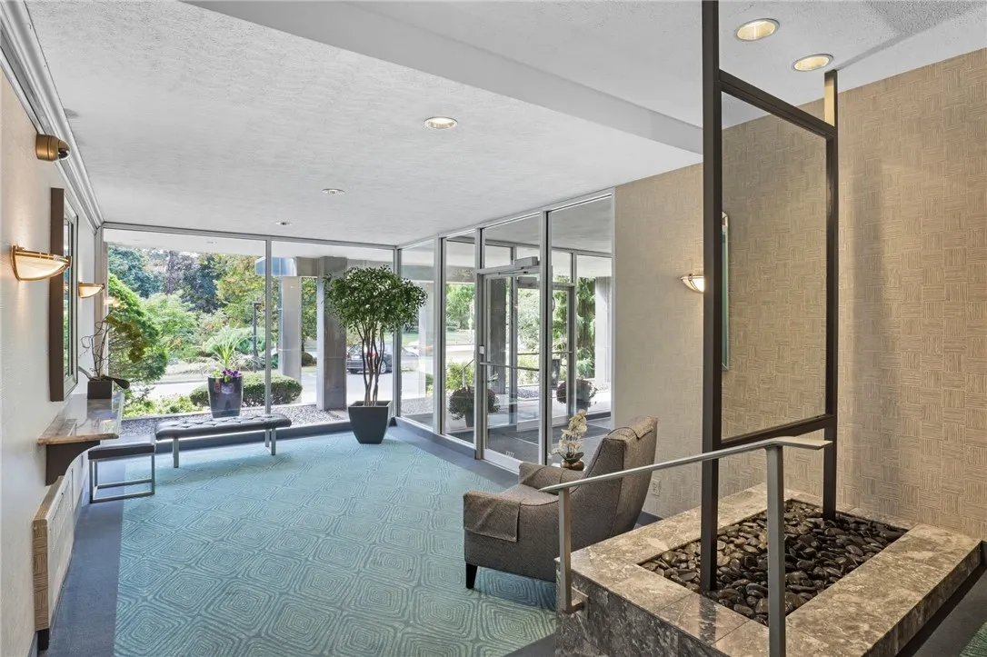   * Private and secured entry with lobby and elevator *