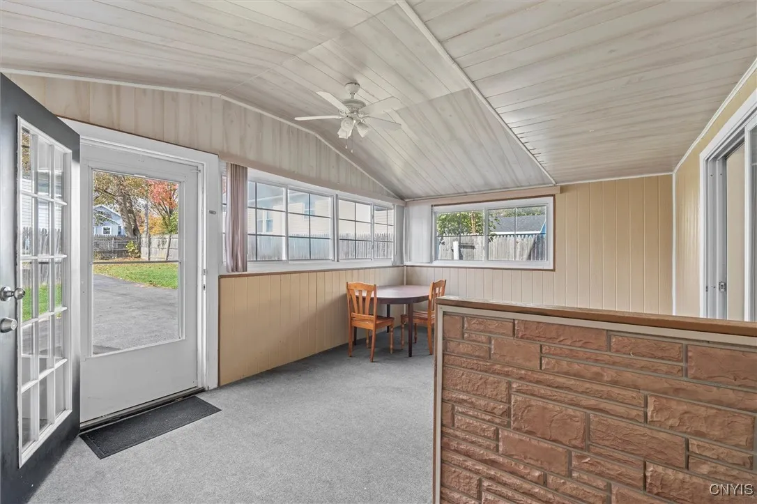 Front enclosed porch
