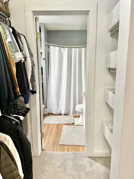 dn closet and bath