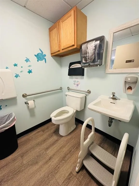 Upper level lavatory