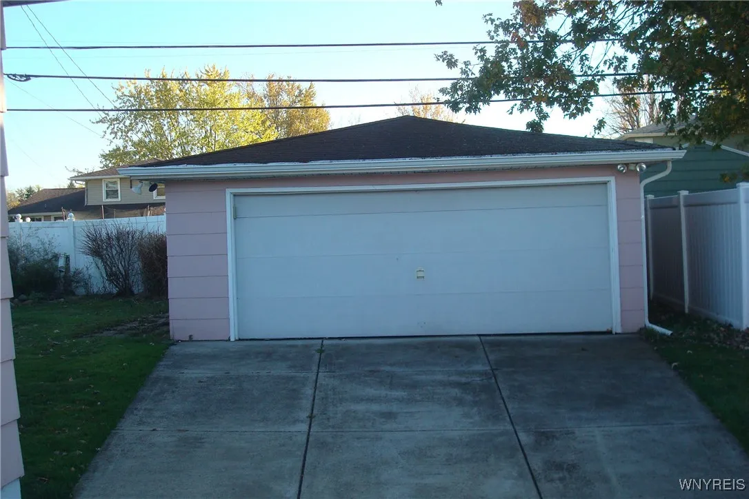 2 car detached garage is a plus!