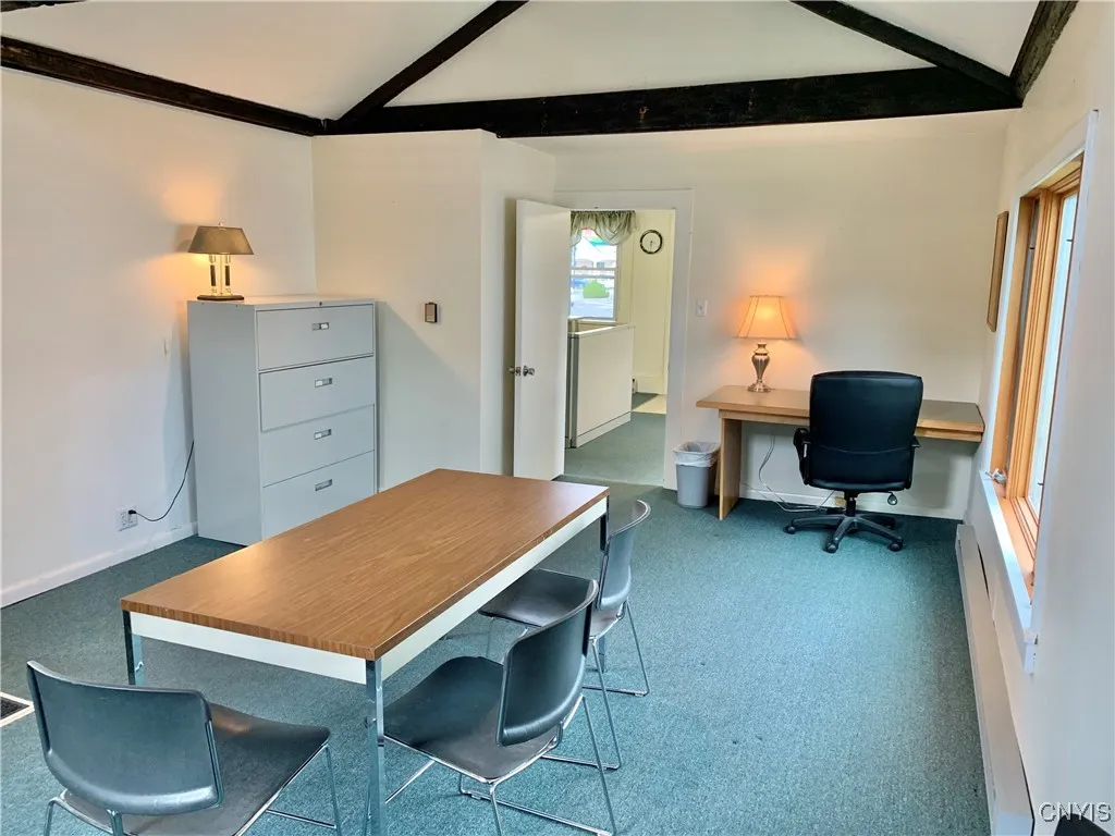 A view back toward the front reception area.