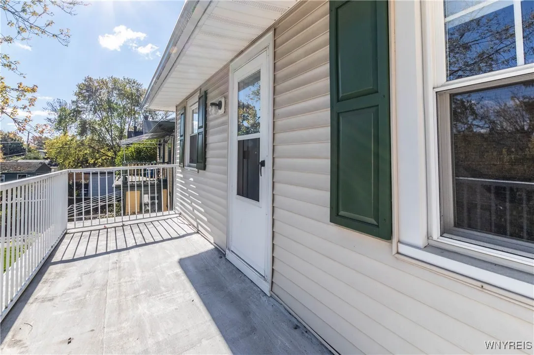 321 Voorhees - Balcony off of 3rd bed/ sewing room - 2