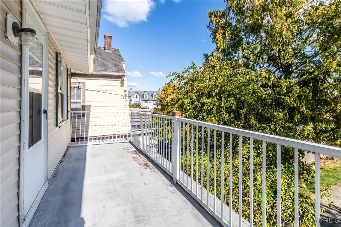 321 Voorhees - Balcony off of 3rd bed/ sewing room