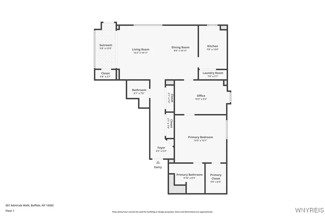 201 Admirals Walk Circle 201, Buffalo, New York 14, Buffalo, New York 14202, 1 Bedroom Bedrooms, 4 Rooms Rooms,2 BathroomsBathrooms,Residential,For Sale,201 Admirals Walk Circle 201, Buffalo, New York 14,0,B1648000