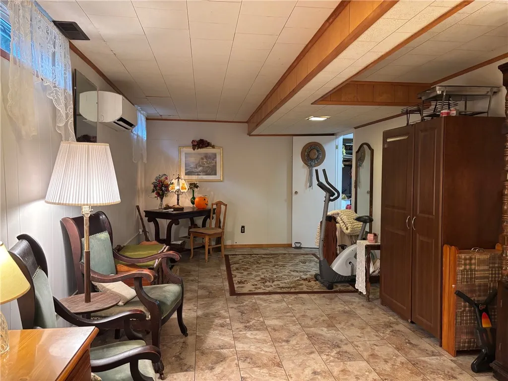 lower level family room