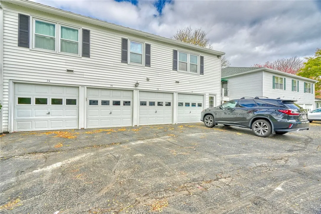 Attached garage space