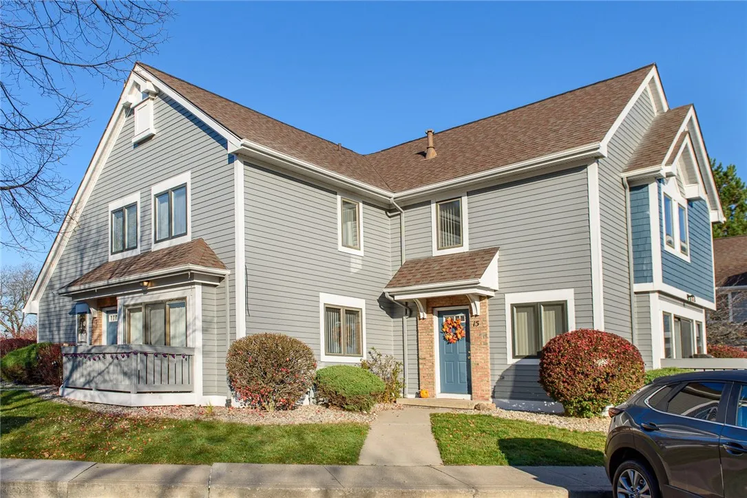 Typical townhome exterior at Corn Hill Townhouses & Apartments