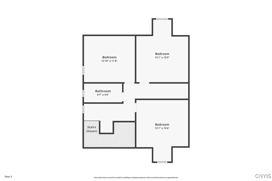Second floor floor plan