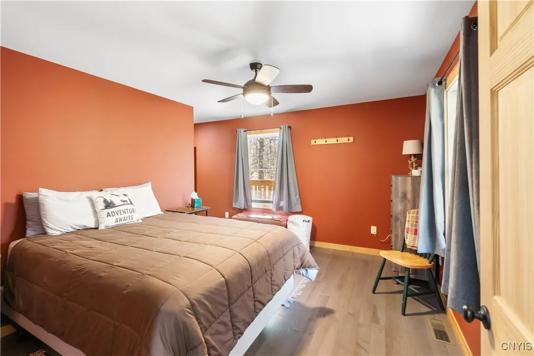 First floor primary bedroom