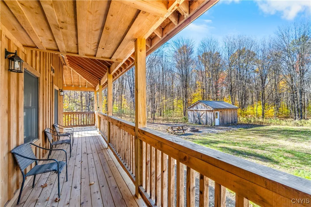 The view from the porch!