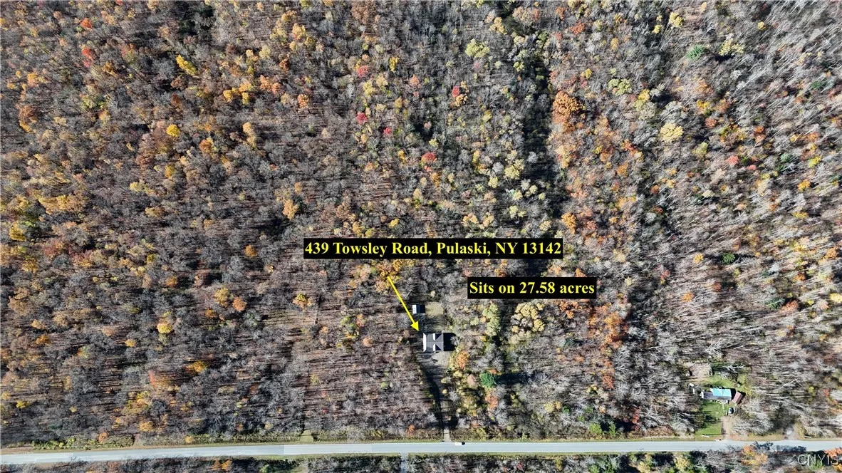 Sits on 27.58 acres!