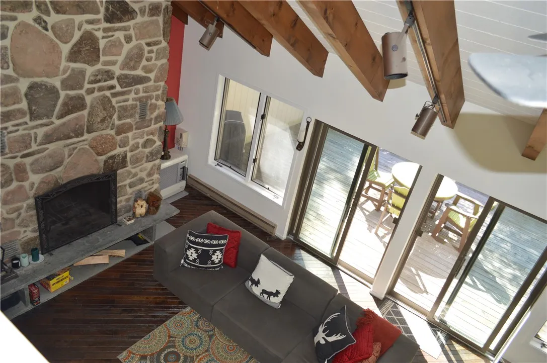 Living room from above