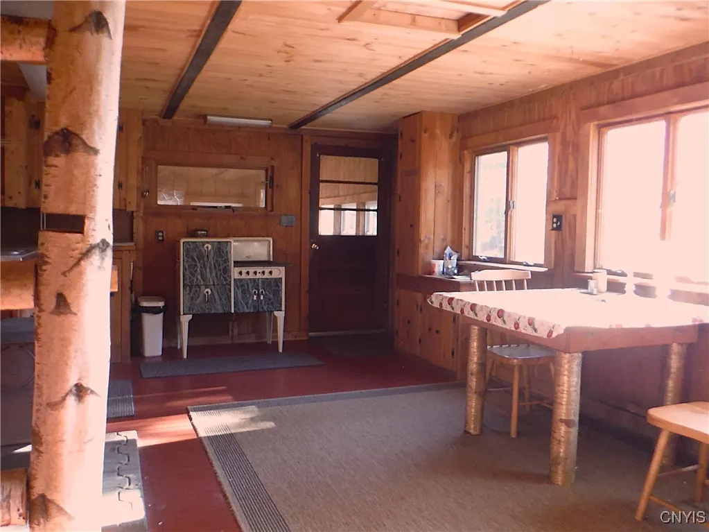 Kitchen view to entrance