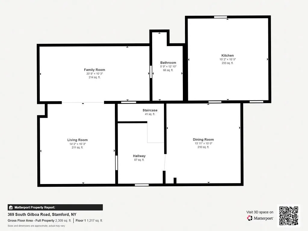 369 South Gilboa Road, Gilboa, New York 12167, Gilboa, New York 12167, 4 Bedrooms Bedrooms, 8 Rooms Rooms,2 BathroomsBathrooms,Residential,For Sale,369 South Gilboa Road, Gilboa, New York 12167,0,R1648515