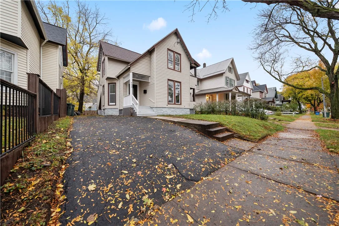 Street view southwest corner