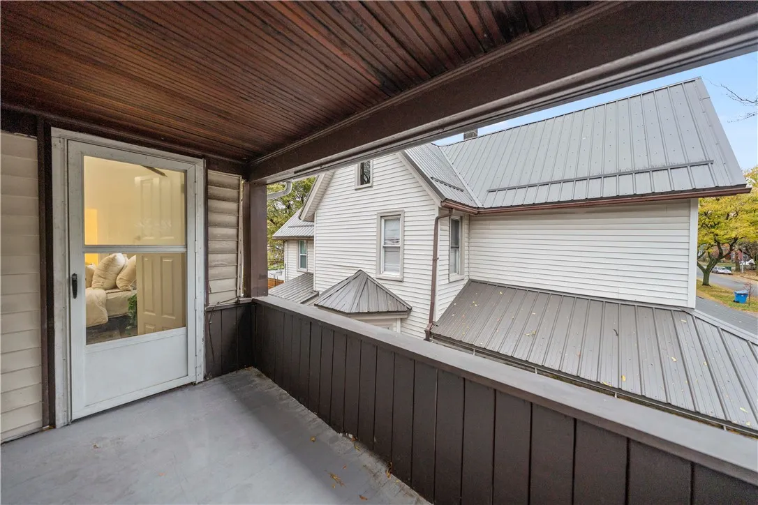 2nd floor Balcony off Bedroom