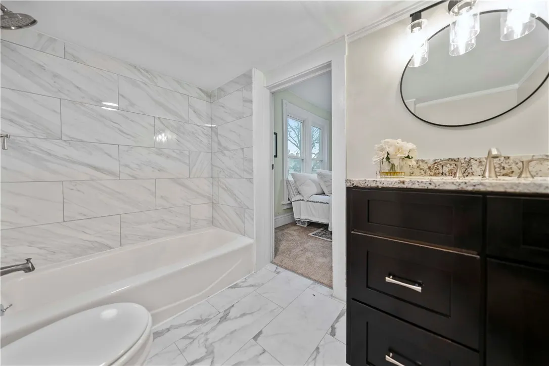 Full Bath off bedroom