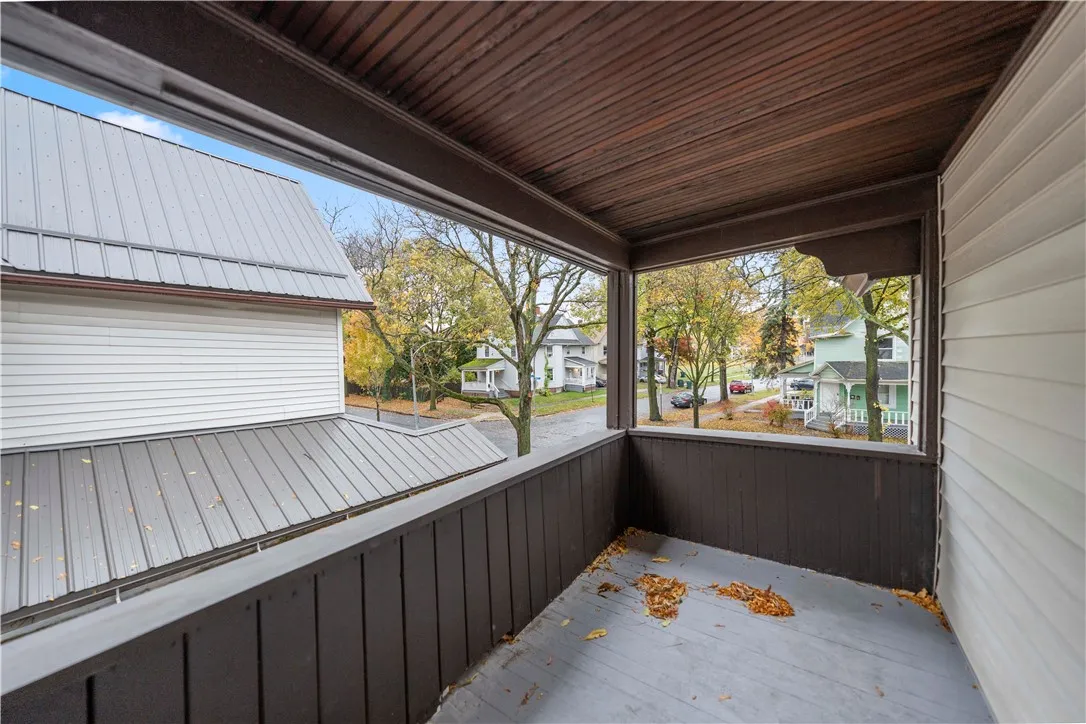 2nd floor Balcony off Bedroom