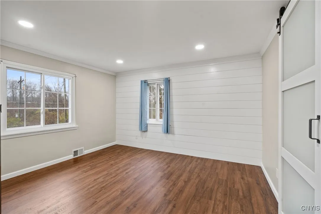 First Floor Primary Bedroom with Ensuite Bathroom and walk-in closet!
