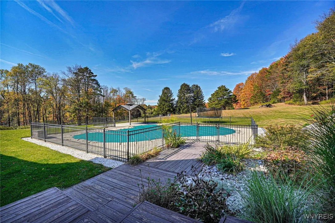 Salt water inground pool