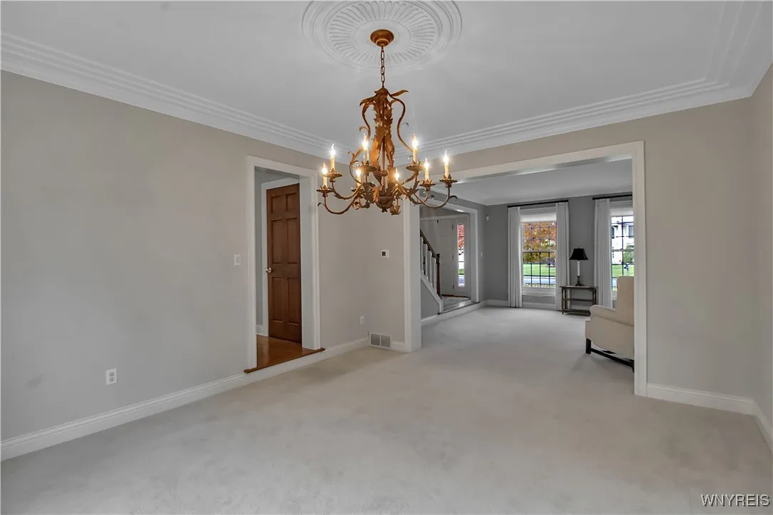dining room off the living room