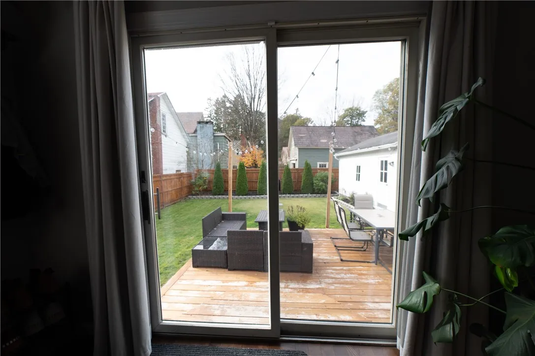 Siding Glass Doors to Outdoor Patio