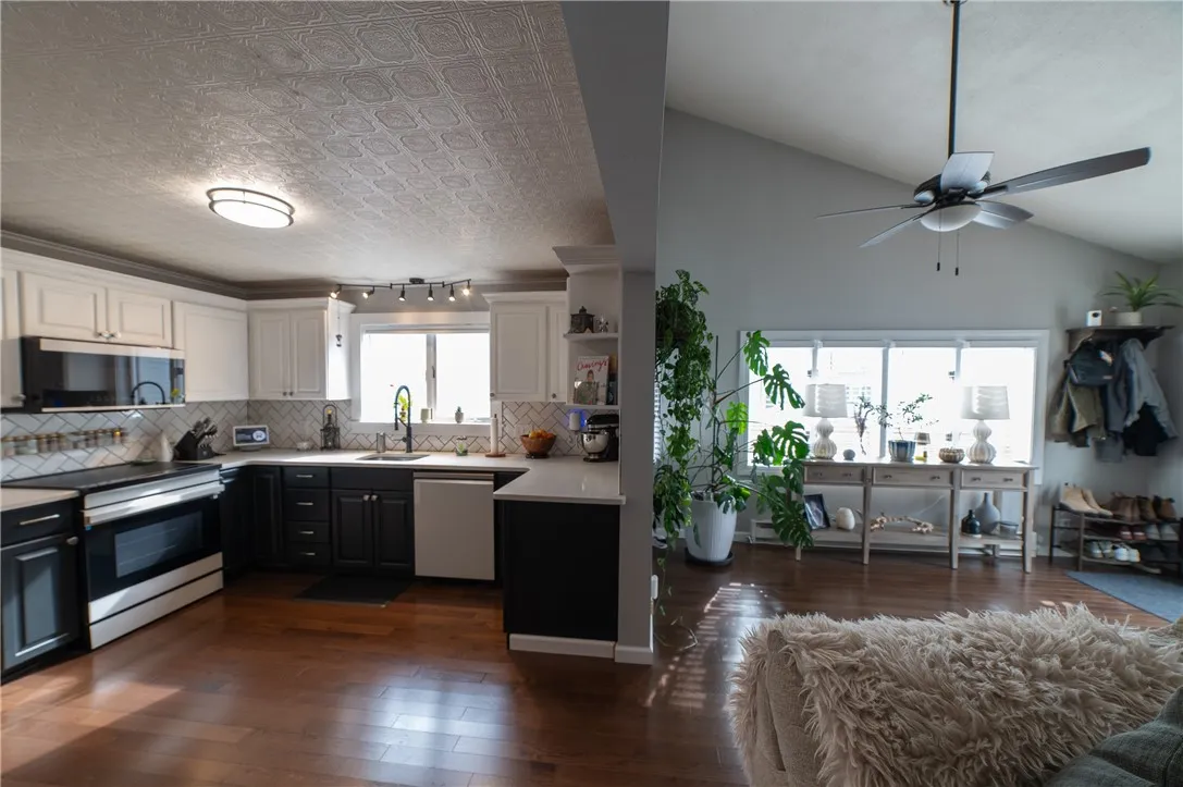 Kitchen and Livingroom