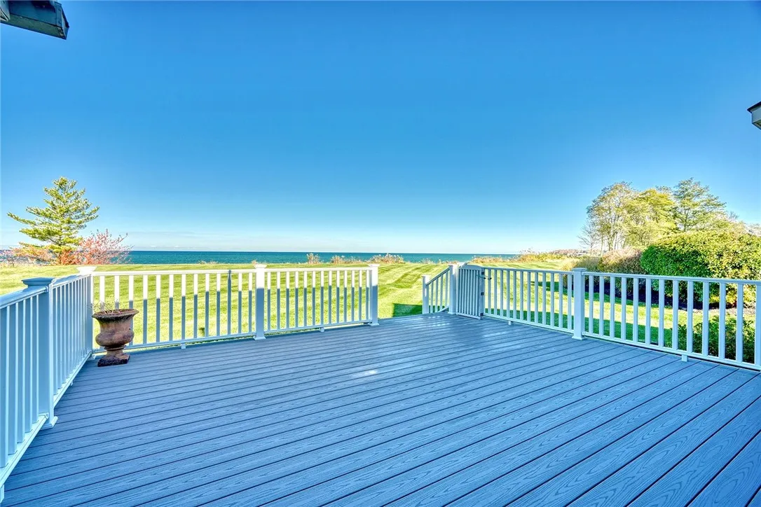Low Maintenace composite deck with a high impact view!
