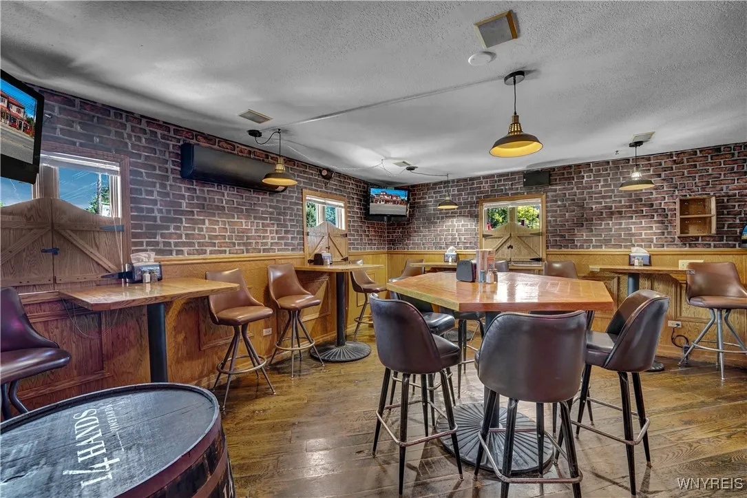 Seating off of bar area