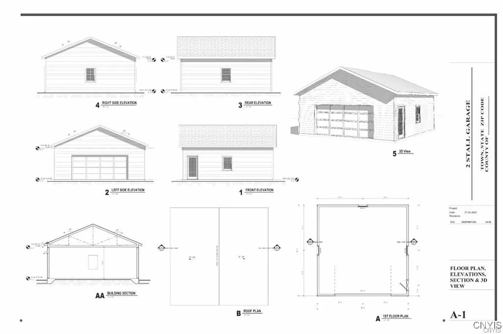 proposed garage designs