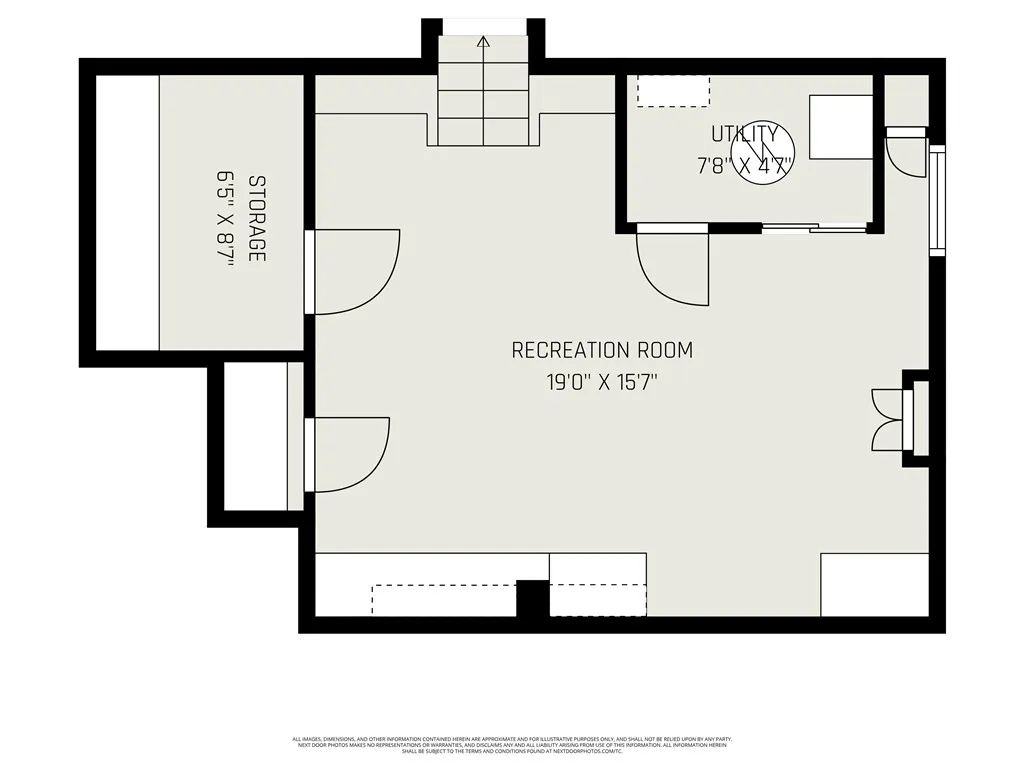 This is the lower level of main home.