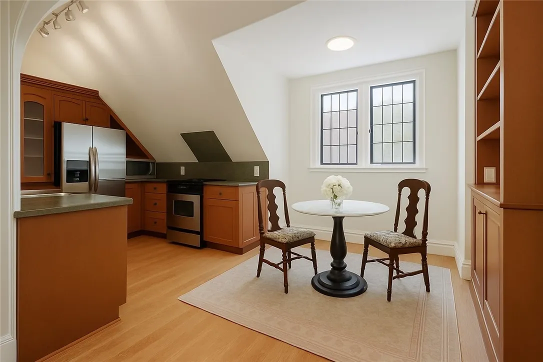 breakfast nook (previous pic) *staged with Chat GPT to give sense of space*