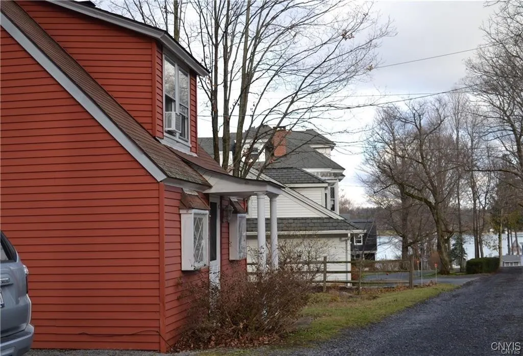 Tucked in privately right across from Skaneateles Lake