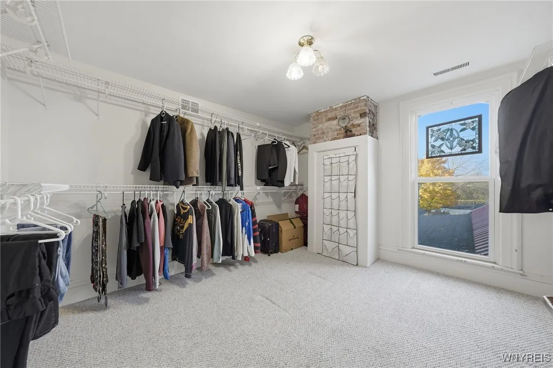 Huge walk-in closet/dressing room