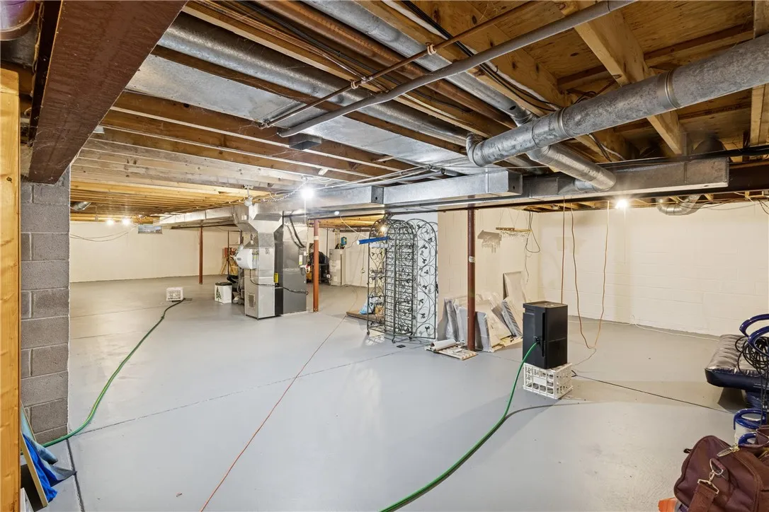 Basement Spans Size of House