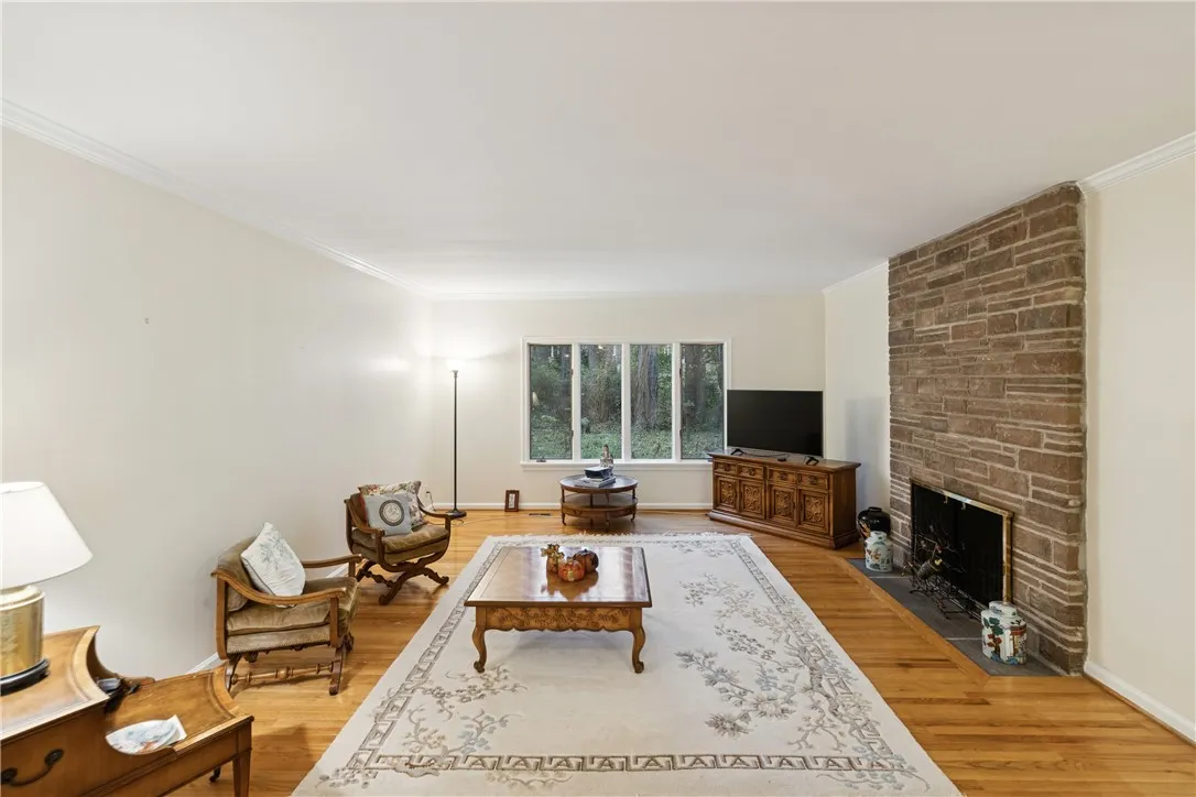 Wood Burning Fireplace