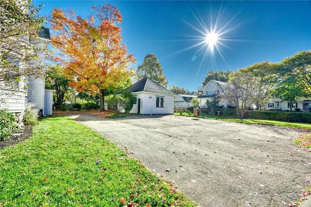 PLENTY of parking space in the oversized driveway!
