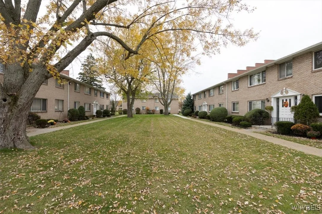 Nice open green space right outside your front door.