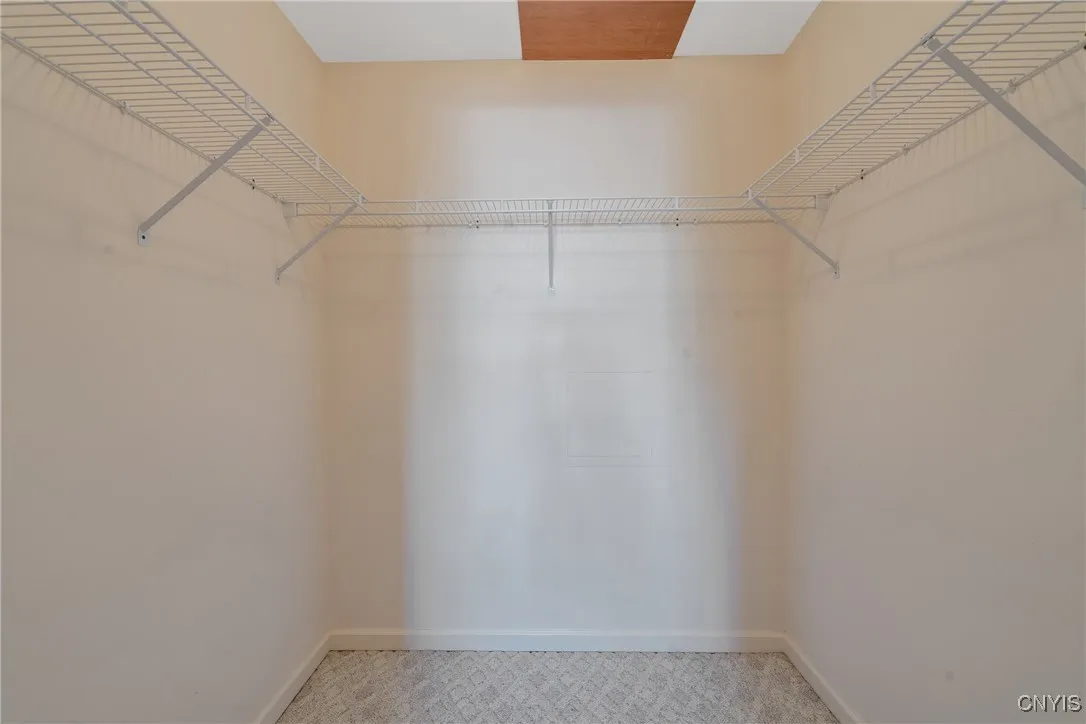 Second bedroom walk in closet