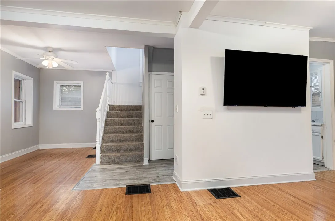 Front entrance from living room