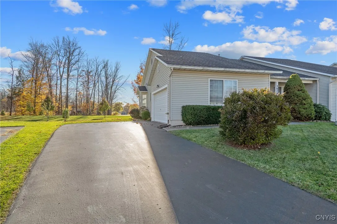 Side load 2 car garage